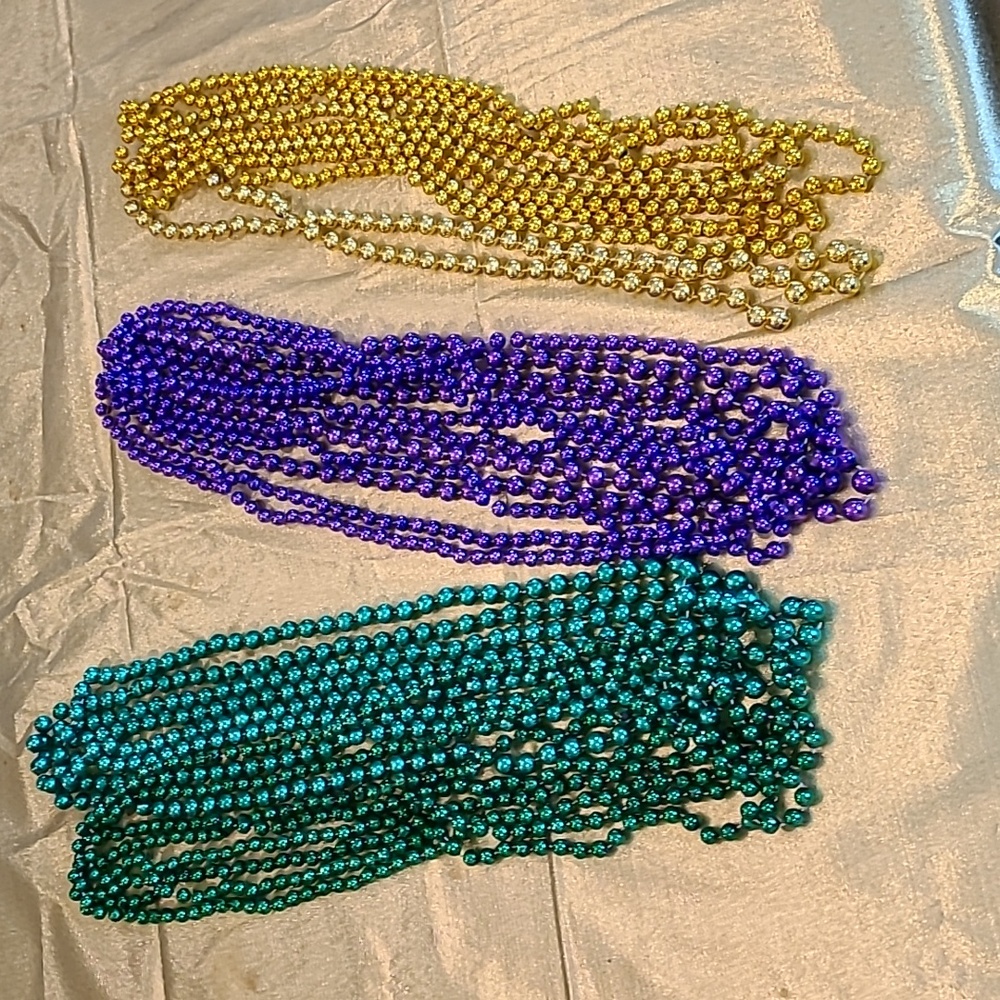 Mardi Gras beads